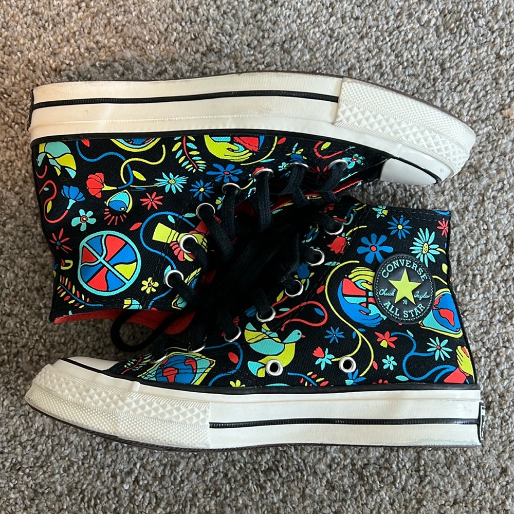 Converse Chuck 70 Hi All Star Peace Unity Unisex Shoes
